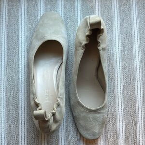 Everlane Day Heel Bone Suede